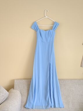 most beautiful day ivory multi floral print organza maxi dress Most Beautiful Day Blue Multi Floral Print Organza Maxi Dress